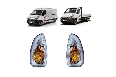 Lente de Lanterna para Vans Renault Master
